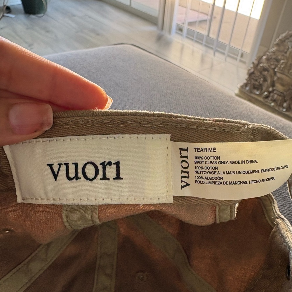 Vuori Olive Green Cap - Picture 3 of 3